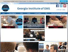 Tablet Screenshot of georgiaemt.com